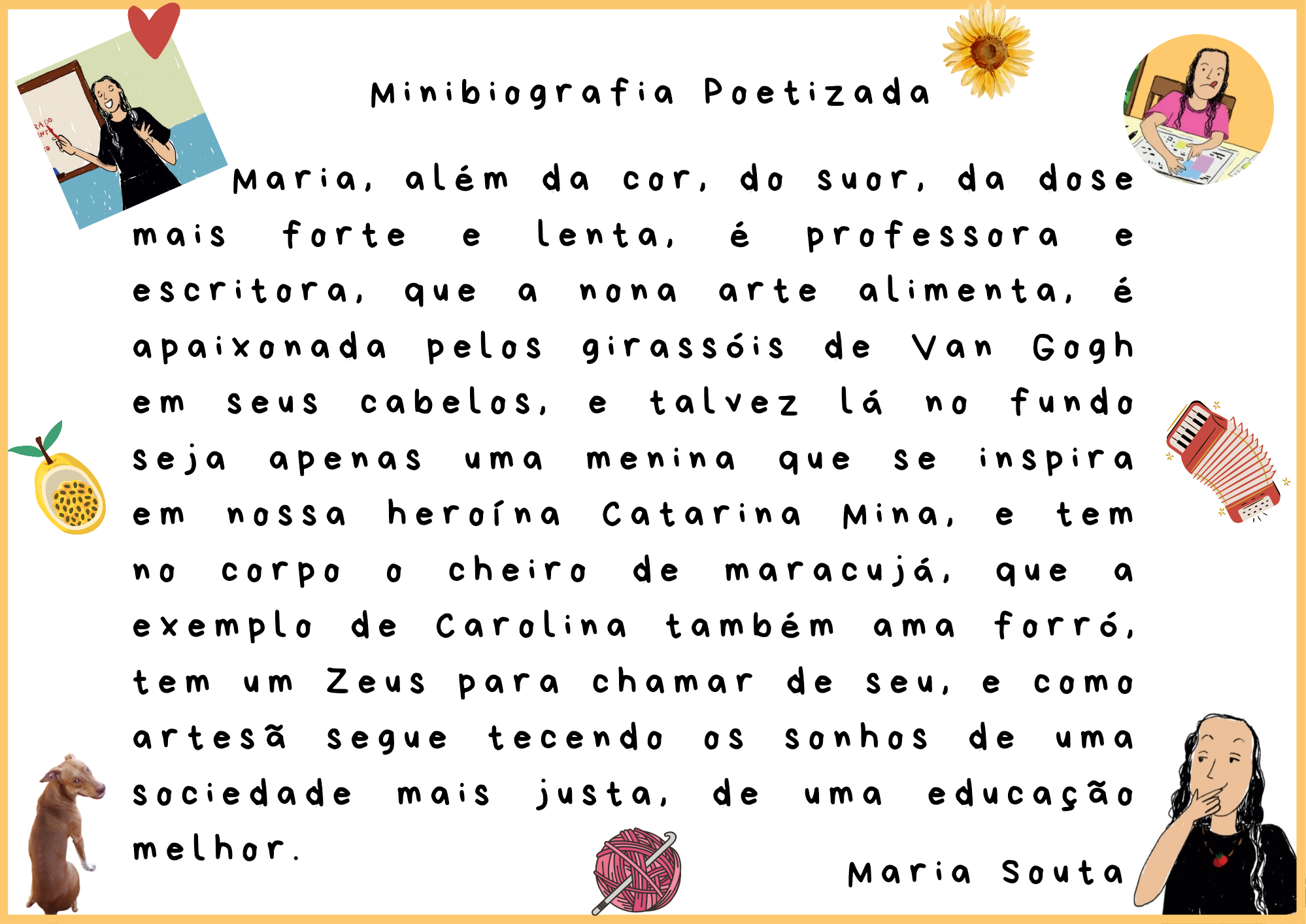 Vida Maria: imagens, palavras e linhas na tecitura da identidade.